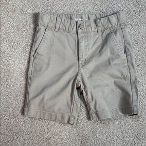 Old Navy Boys Khaki Flat Front Shorts